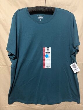 Teal Short Sleeve Crewneck Tee - XL